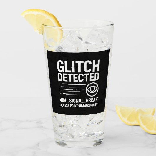 GLITCH GEDETECTEERD - beschadigde signaaloverdrach Glas (Voorkant ijs)