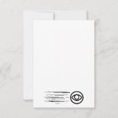 GLITCH GEDETECTEERD - beschadigde signaaloverdrach Kaart (Achterkant)