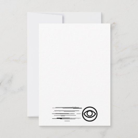 GLITCH GEDETECTEERD - beschadigde signaaloverdrach Kaart (Achterkant)