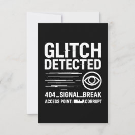 GLITCH GEDETECTEERD - beschadigde signaaloverdrach Kaart