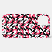 glitch: geometrisch Abstract patroon Case-Mate iPhone Case (Achterkant (horizontaal))