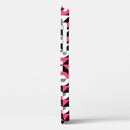  glitch: geometrisch Abstract patroon Case-Mate iPhone Case (Achterkant / Links)