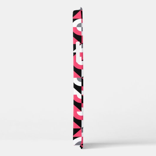  glitch: geometrisch Abstract patroon Case-Mate iPhone Case (Achterkant / Rechts)