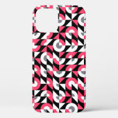glitch: geometrisch Abstract patroon Case-Mate iPhone Case (Achterkant)
