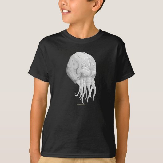 Glitch het Masker van Cthulhu T-shirt (Voorkant)
