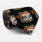 Glitch het Masker van de Luiaard Stropdas (Opgerold)