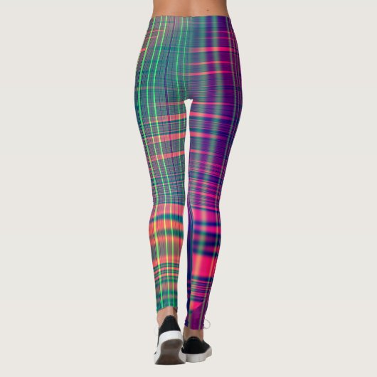 Glitch-Leggings Leggings (Achterkant)