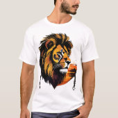 Glitch Lion T-shirt (Voorkant)