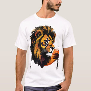 Glitch Lion T-shirt