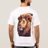 Glitch Lion T-shirt (Achterkant)