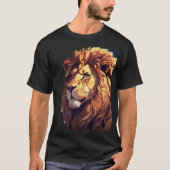 Glitch Lion T-shirt (Voorkant)