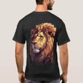 Glitch Lion T-shirt (Achterkant)