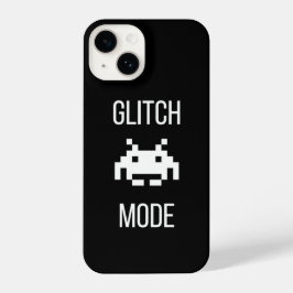 GLITCH / MODE Phone Case – DarkGG Minimal Design iPhone 14 Hoesje