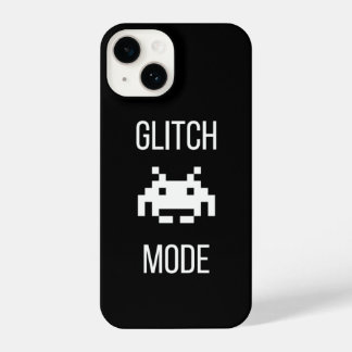 GLITCH / MODE Phone Case – DarkGG Minimal Design iPhone 14 Hoesje