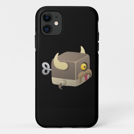Glitch oom vriendschappelijke cubimal Case-Mate iPhone case (Achterkant)