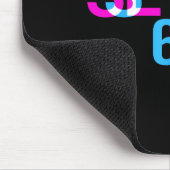 Glitch Optical Illusion Funny Six Seven 67 Meme Ge Muismat (Hoek)