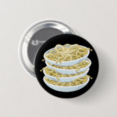 Glitch Pandnoedels Ronde Button 5,7 Cm (Voorkant /achterkant)