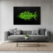 Glitch Pixel Code Vis Muur Kunst Poster