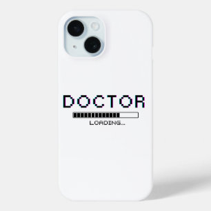 Glitch Pixel Dokter Laad Humor iPhone 15 Case