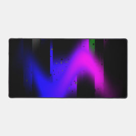 Glitch plasma zwart bureaumat