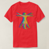 Glitch quotVitruvian Manquot T-shirt (Design voorkant)