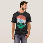 Glitch schedels. t-shirt (Voorkant volledig)