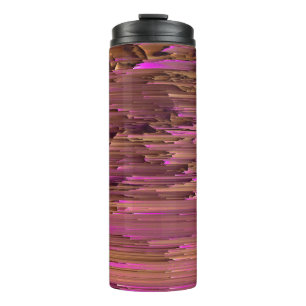 glitch Texture Overlays TV Lijst Filmsback Thermosbeker