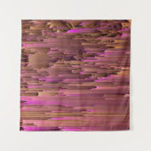 glitch Texture Overlays TV  Lijst Filmsback Wandkleed (Voorkant)