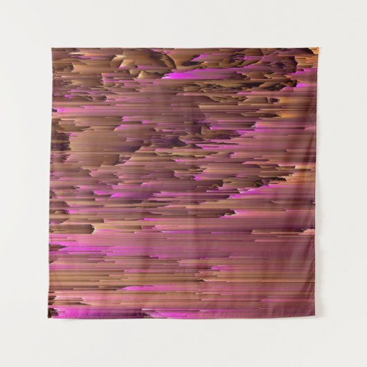 glitch Texture Overlays TV  Lijst Filmsback Wandkleed (Voorkant)