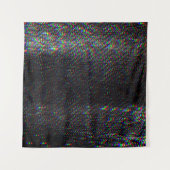 Glitch textuur op testscherm. wandkleed (Voorkant)