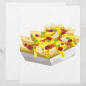 Glitch Voedsel hongerige nachos (Voorkant / Achterkant)