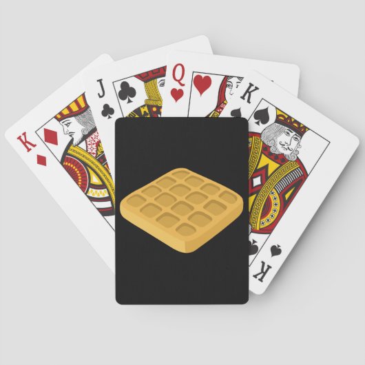 Glitch-voedselwafels Pokerkaarten (Achterkant)
