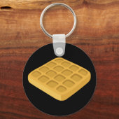 Glitch-voedselwafels Sleutelhanger (Voorkant)