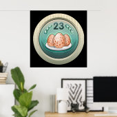 Glitch: voltooiings eggy wegger poster (Thuiskantoor)