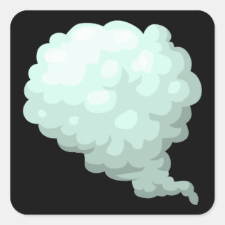 Glitch Wardrobia mentale item 20 w1 Vierkante Sticker
