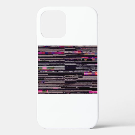 Glitched TV scherm met gebroken pixels. Abstracte  Case-Mate iPhone Case (Achterkant)