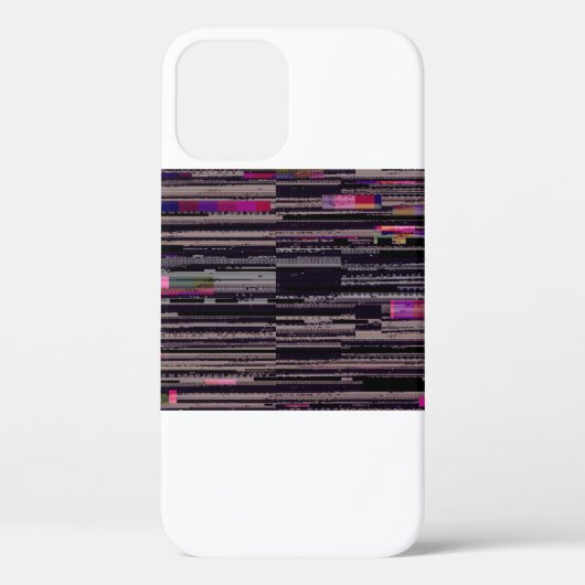 Glitched TV scherm met gebroken pixels. Abstracte  Case-Mate iPhone Case (Achterkant)