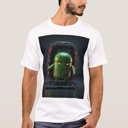 Glitching Nachtmerrie T-shirt (Voorkant)