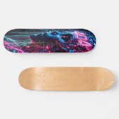 Glitchwave Skater Edition 2 Persoonlijk Skateboard (Horizontaal)