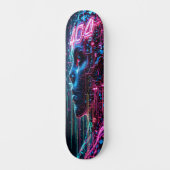 Glitchwave Skater Edition 2 Persoonlijk Skateboard (Voorkant)