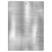 Gliter van smeedbaar metaal zilvergoud klembord (Achterkant)