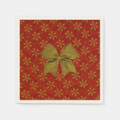 Glitskerstmis Servetten (Voorkant)