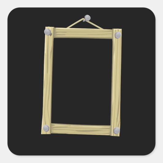Glitsmeubelen largewalldeco vierkante sticker (Voorkant)