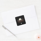 Glitsmeubelen, nestwandlamp vierkante sticker (Envelop)