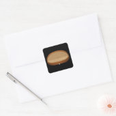 Glitsmeubelsofa (vuurbogsofa) vierkante sticker (Envelop)