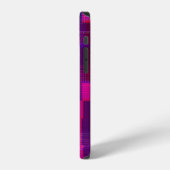 Glitsstructuur van het testscherm iPhone hoesje (Linkerkant)