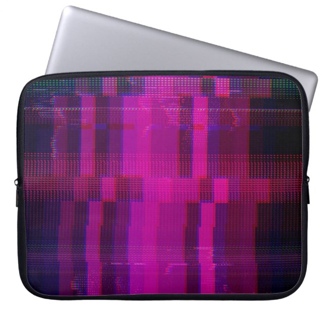 Glitsstructuur van het testscherm laptop sleeve (Voorkant)