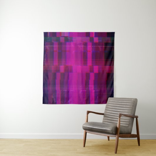 Glitsstructuur van het testscherm wandkleed (In situ)