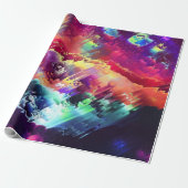 Glitsvisie Cadeaupapier (Uitgerold)