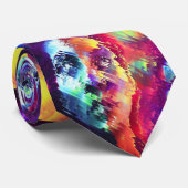 Glitsvisie Stropdas (Opgerold)